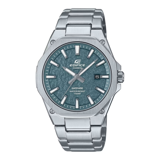 Casio Edifice Herrenuhr Datum Saphirglas 10BAR Grün EFR-S108DE-3AVUEF