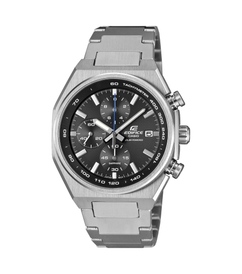 Casio Edifice Herrenuhr Solar Edelstahl Chrono Saphirglas 38mm EFS-S660D-1AEF