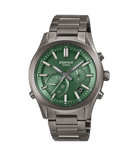 Casio Edifice Herrenuhr Bluetooth® Saphirglas Datum Grau 39mm EQB-1300DC-3AEF
