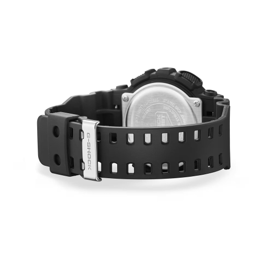Preview: Casio G-SHOCK Herrenuhr Analog/Digital Schwarz Grün 20BAR GA-100BEG-1AER