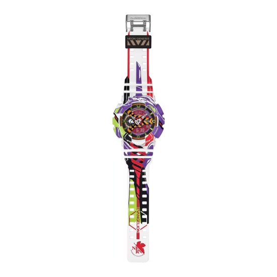 Casio G-SHOCK x EVANGELION Herrenuhr Analog/Digital GA-110EVA30-7AER