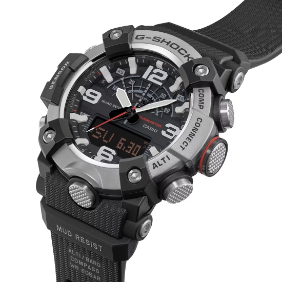 Preview: Casio G-SHOCK Pro Uhr Mudmaster Quad Sensor 50mm GG-B100XM-1AER