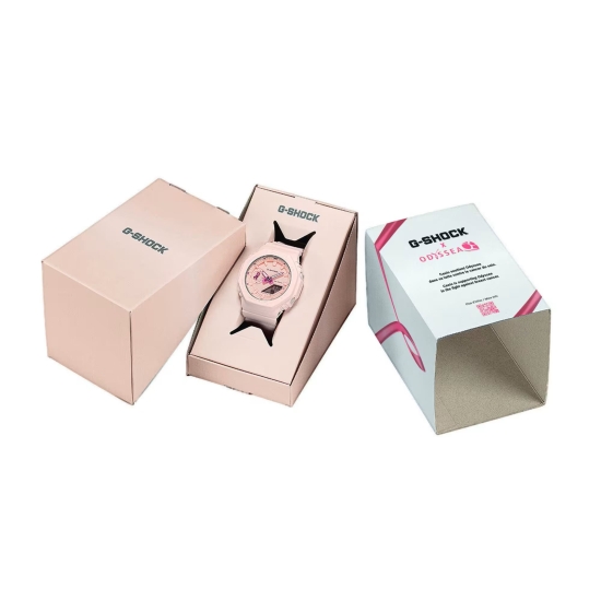 Preview: Casio G-SHOCK Damenuhr Sonderedition Rosa 20BAR 40mm GMA-S2100PR-4AER