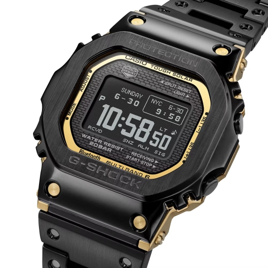 Preview: Casio G-SHOCK Herrenuhr Digital Funk Solar Schwarz GMW-BZ5000BD-1ER