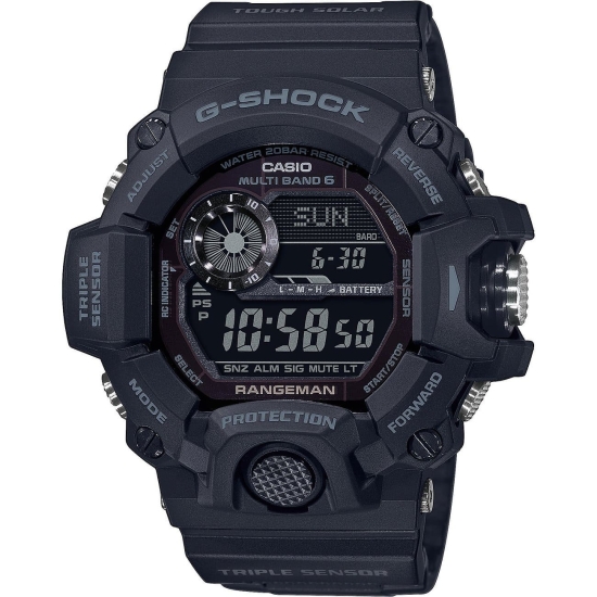 Casio G-SHOCK Pro Rangeman Herrenuhr Funk Solar Digital Schwarz GW-9400-1BER