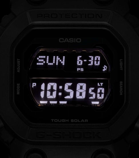 Preview: Casio G-SHOCK Herrenuhr Digital Solar Schwarz Licht Groß GX-56UBB-1ER