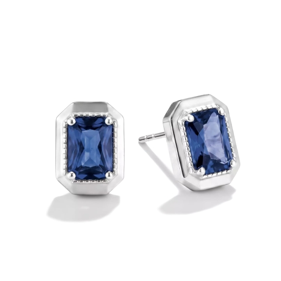THOMAS SABO Ohrstecker Ohrringe 925er Silber Blau H2353-699-1