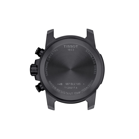 Tissot Supersport Chrono Uhr Saphirglas Schwarz 45mm T125.617.37.051.01