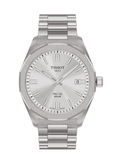 Tissot Herrenuhr PRC 100 Solar Saphirglas 39mm T151.422.11.031.00