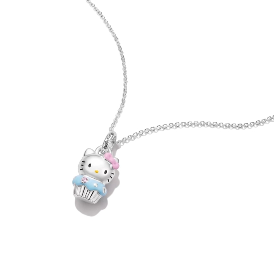 Preview: THOMAS SABO x Hello Kitty Halskette Muffin 40-45cm KE2416-M06-7-L45V