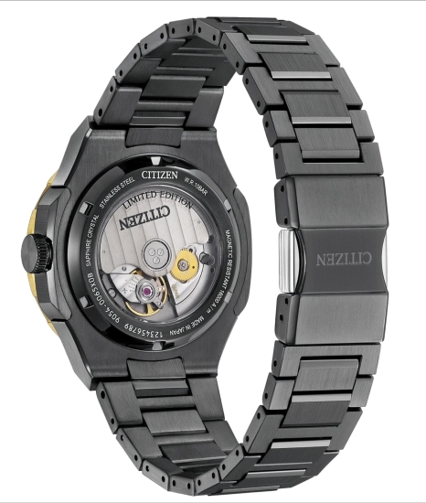 Citizen Series 8 Herrenuhr Automatik GMT Grau Limited NB6035-55H