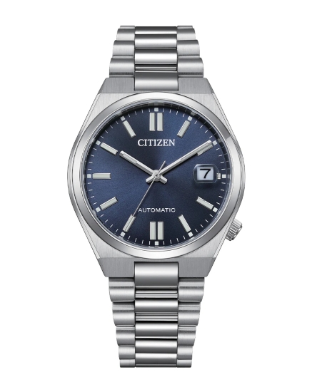 Citizen Tsuyosa Uhr Automatik Saphirglas Blau 37mm NJ0200-50M