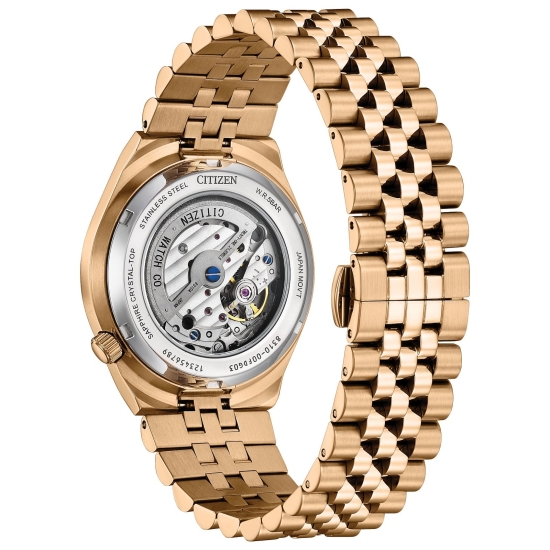 Citizen Herrenuhr Automatik TSUYOSA 60 Saphirglas Rosé 40mm NK0023-57L