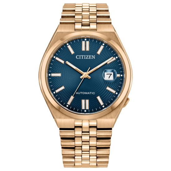 Citizen Herrenuhr Automatik TSUYOSA 60 Saphirglas Rosé 40mm NK0023-57L