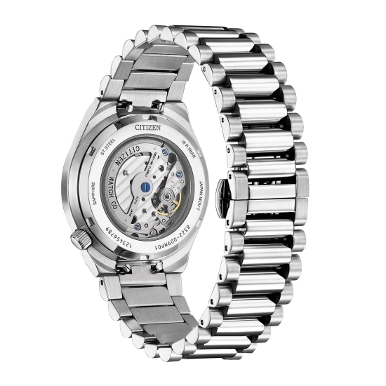 Citizen Herrenuhr Automatik Saphirglas Tsuyosa Blau 40mm NK5010-51L