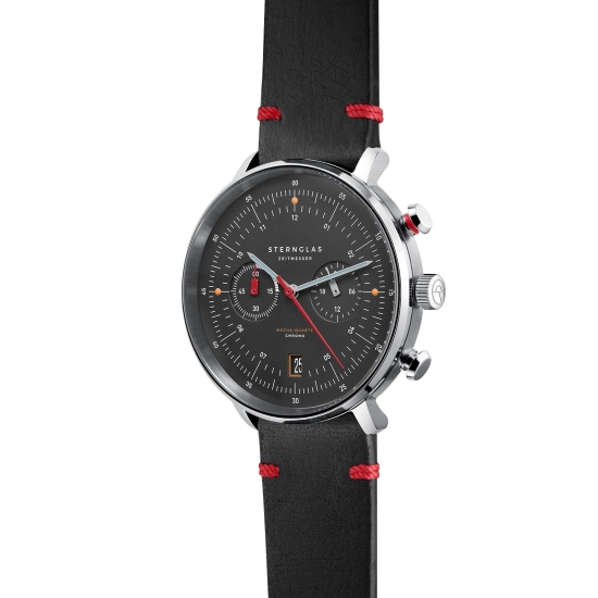 Preview: Sternglas Hamburg Chrono Edition Neuwerk Saphirglas Limited S01-HCN03-VI29