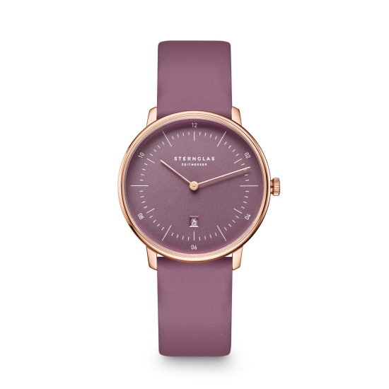Sternglas Naos XS Flora Damenuhr Saphirglas Lavendel S01-NDF28-KL15