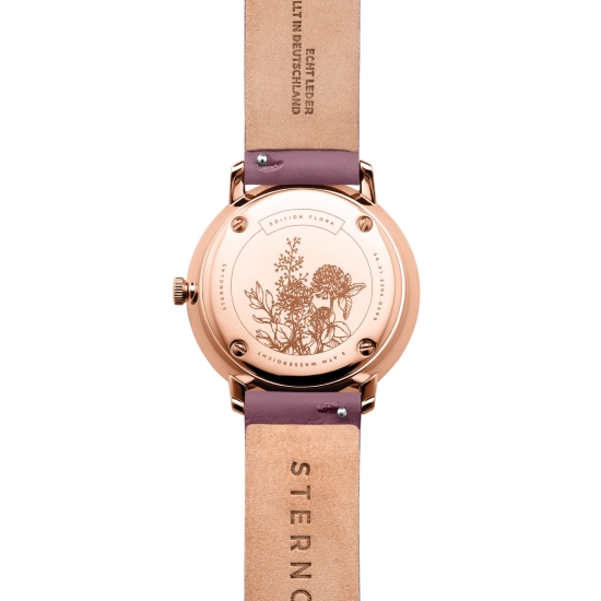 Sternglas Naos XS Flora Damenuhr Saphirglas Lavendel S01-NDF28-KL15