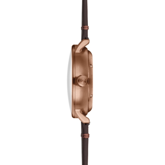 Sternglas Herrenuhr Naos Automatik Dunkelgrün Bronze Leder 38mm S02-NA35-VI17