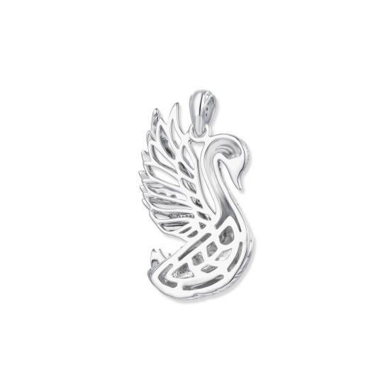 Seinerzeit Ketten Anhänger Schwan Sofia 925 Silber SZA-3990-442