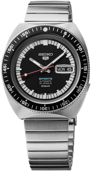 Seiko 5 Sports Herrenuhr Automatik 55 Jahre Limited Edition SRPK17K1