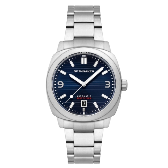 Spinnaker Herrenuhr Automatik Hull Riviera 42mm Blau SP-5073-22