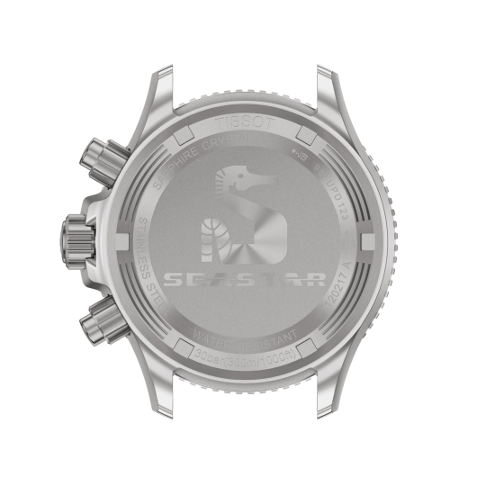 Tissot Unisex Uhr Seastar 1000 Chrono 38mm Weiss T120.217.17.011.00