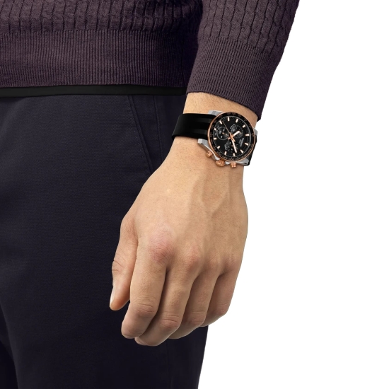 Preview: Tissot Herrenuhr Supersport Chrono Schwarz Saphirglas 42mm T125.417.27.051.00