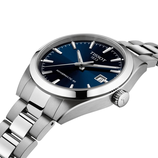 Preview: Tissot Herrenuhr Gentleman Automatik Blau 38mm T165.807.11.041.00