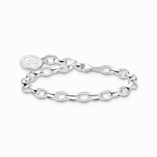 THOMAS SABO Member Charm Armband 925 Silber 19cm X0285-007-21-L19