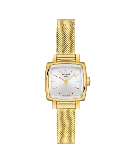 Tissot Damenuhr Lovely Square Goldfarben T058.109.33.031.00