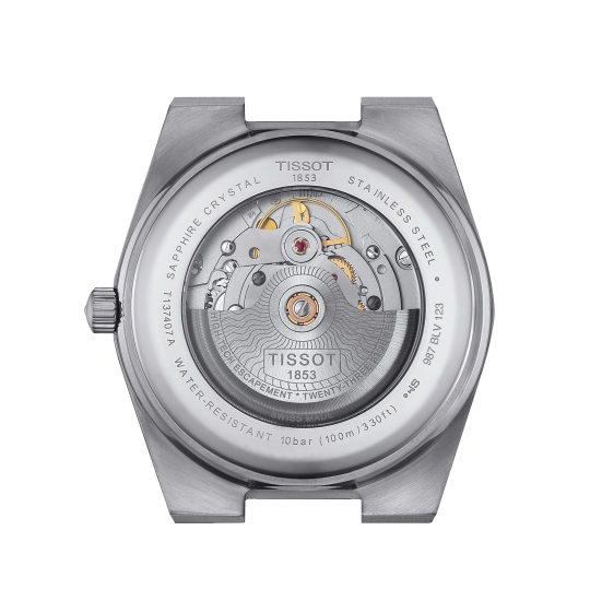 Tissot Herrenuhr PRX Automatik Schwarz T137.407.11.051.00