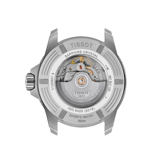 Preview: Tissot Herrenuhr Seastar 2000 Automatik Saphirglas Blau 44mm T120.907.17.041.00
