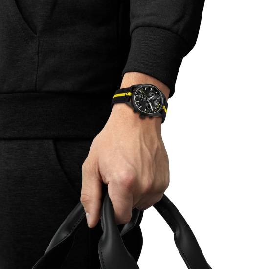 Preview: Tissot PR 100 Tour de France 2026 Herrenuhr Chrono Schwarz 40mm T150.417.37.057.00