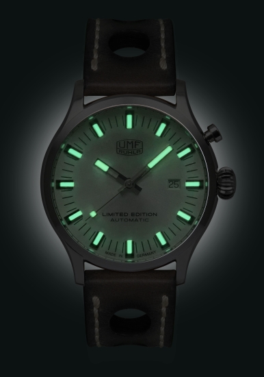 UMF Ruhla Herrenuhr Automatik Sprungdeckel 43mm Limitiert 1252-1