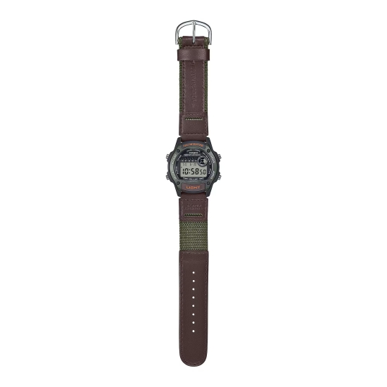 Casio Uhr Kinder Jugend Digital Alarm Licht Stopp 5 BAR Grün W-220HF-3AVEF