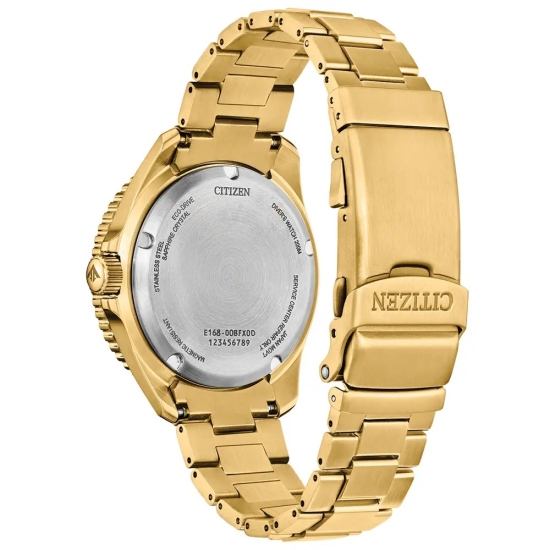 Citizen Promaster Herrenuhr Solar Saphirglas 20BAR Goldfarben BN0262-59W