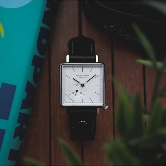 Preview: Bruno Söhnle Glashütte Damenuhr Rondo III Small Saphirglas 17-13227-241