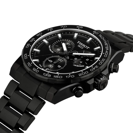 Preview: Tissot Herrenuhr Supersport Chrono Schwarz Saphirglas 42mm T125.417.33.051.00