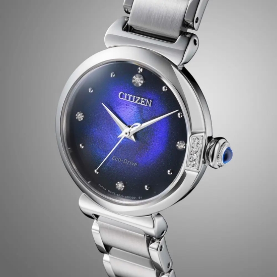 Citizen Damenuhr Eco-Drive Solar Saphirglas Limited Edition EM1060-87L