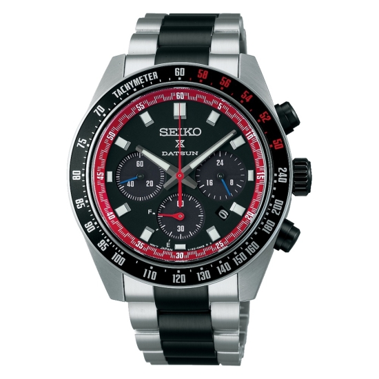 Seiko Prospex Uhr Speedtimer Solar Chrono DATSUN Limited Edition SSC957P1