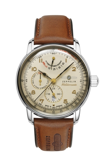 Zeppelin Herrenuhr Méditerranée Automatik Gangreserveanzeige 9690-5