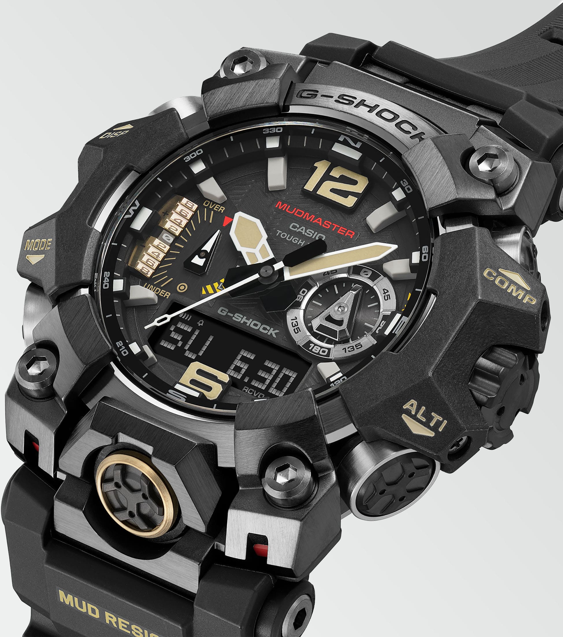 Juwelier Schuler dein Juwelier in der Altmark Casio G SHOCK Pro Mudmaster Funk Solar Schwarz GWG B1000 1AER