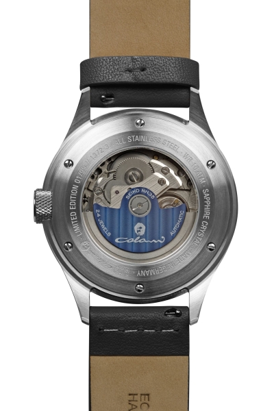 UMF Ruhla Herrenuhr Colani Automatik Saphirglas Blau Limited 1372-3