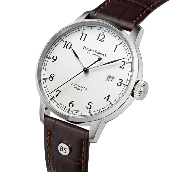 Bruno Söhnle Glashütte Herrenuhr Hamburg Automatik Big 17-12203-221