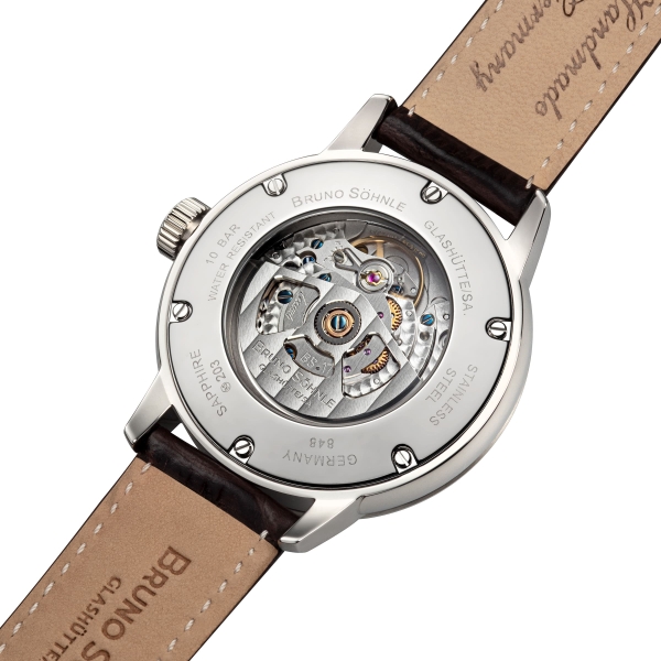 Bruno Söhnle Glashütte Herrenuhr Hamburg Automatik Big 17-12203-221