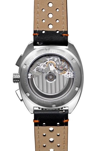 UMF Ruhla Herrenuhr Automatik Chrono Grün Saphirglas 42mm 1818-4