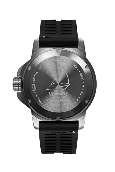 UMF Ruhla Herrenuhr Automatik Ostsee IV Rosé Saphirglas Limited 1970-4