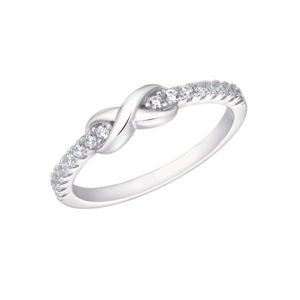 s.Oliver Damen Ring Unendlich 925 Silber Gr. 52 2034968