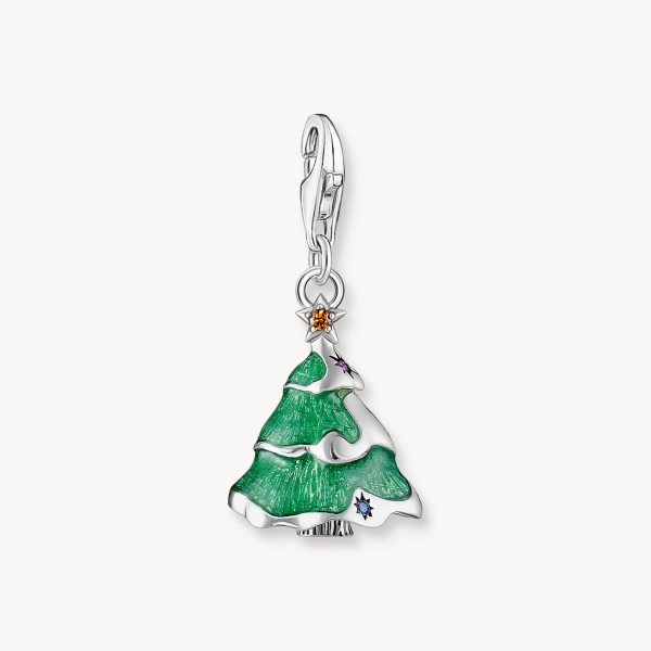THOMAS SABO Weihnachtsbaum Charm 925 Silber 2198-390-7